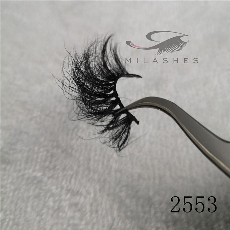 5d mink lash vendors wholesale 25mm 3d mink lashes eyelash extensions manufacturer A-53